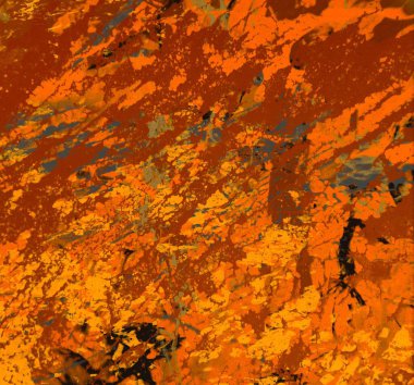 metin için alan ile arka planda soyut renkli lekeler