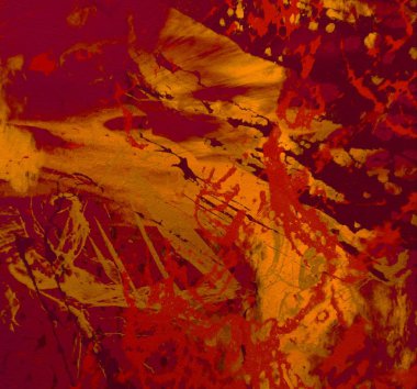 metin için alan ile arka planda soyut renkli lekeler