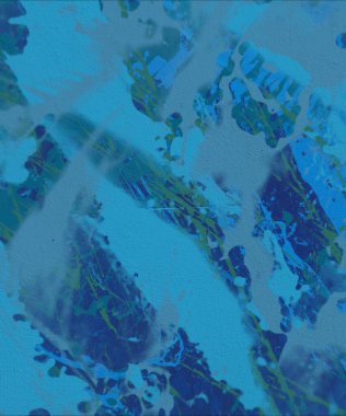 Metin için yeri olan boya lekeleriyle soyut arkaplan