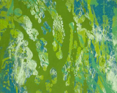 Arkaplanda soyut renkli lekeler