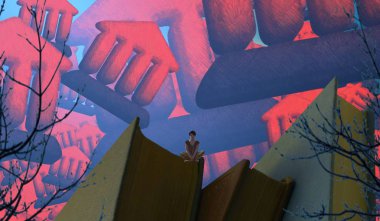 arka plan bayrak ile