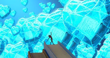 Soyut teknolojik altyapı ile yer