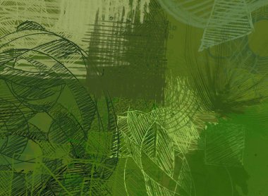 Yeşil yapraklı arkaplan