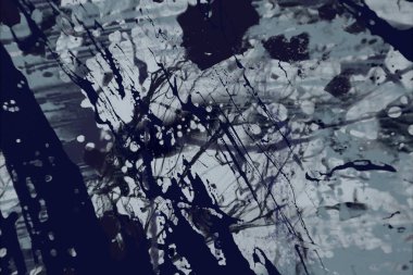 Arkaplanda soyut renkli lekeler   