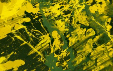 Metin için yeri olan boya lekeleriyle soyut arkaplan  