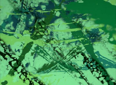 Metin için yeri olan boya lekeleriyle soyut arkaplan 