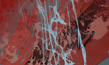 Metin için yeri olan boya lekeleriyle soyut arkaplan   