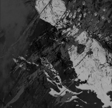 metin için alan ile arka planda soyut renkli lekeler