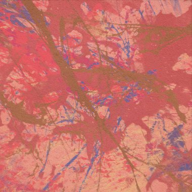 Metin için yeri olan boya lekeleriyle soyut arkaplan