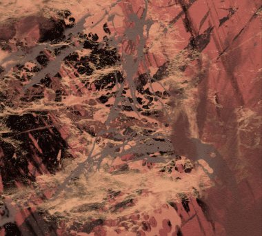 metin için alan ile arka planda soyut renkli lekeler