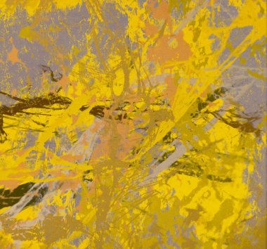 Arkaplanda soyut renkli lekeler          