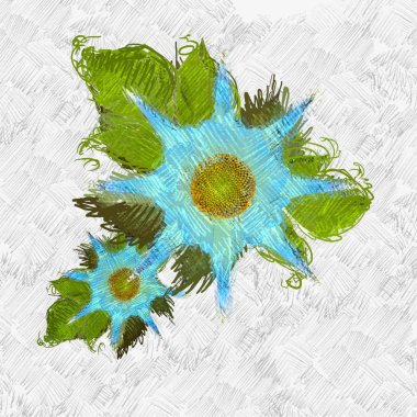 Kelebekli soyut arkaplan