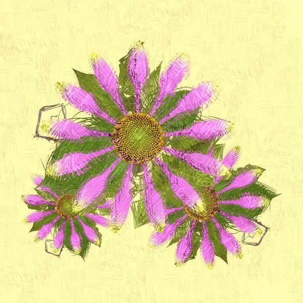 Brudny Nieczysty Kwiaty Shabby Tle — Zdjęcie stockowe