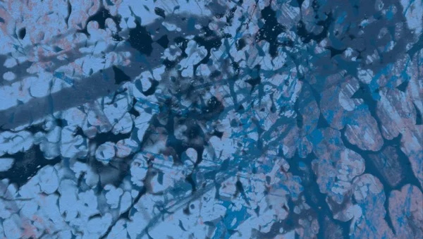 Metin için yeri olan boya lekeleriyle soyut arkaplan