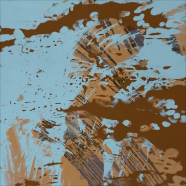 Metin için yeri olan boya lekeleriyle soyut arkaplan  