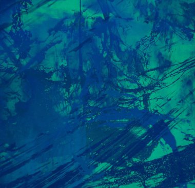 Metin için yeri olan boya lekeleriyle soyut arkaplan  