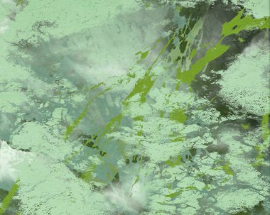 Metin için yeri olan boya lekeleriyle soyut arkaplan