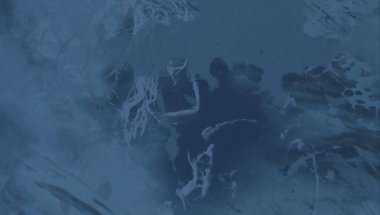 Metin için yeri olan boya lekeleriyle soyut arkaplan