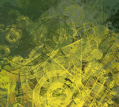 farklı desenlere sahip soyut grunge arkaplanı