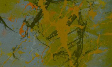 Metin için yeri olan boya lekeleriyle soyut arkaplan