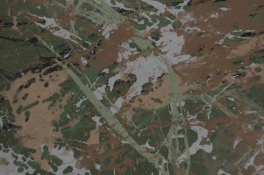 metin için alan ile arka planda soyut renkli lekeler