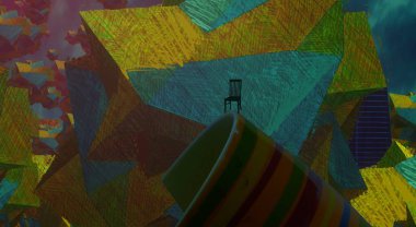 metin için alanı olan soyut kavramsal yaratıcı arkaplan 