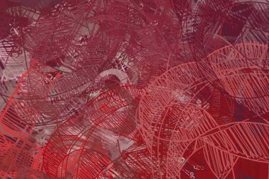 Kırmızı yaprakları ile arka plan