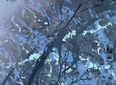 Arkaplanda soyut renkli lekeler