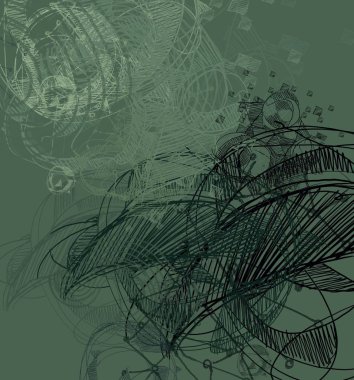 Metnin için alanı olan soyut arkaplan