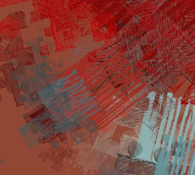 boya ile grunge arka plan