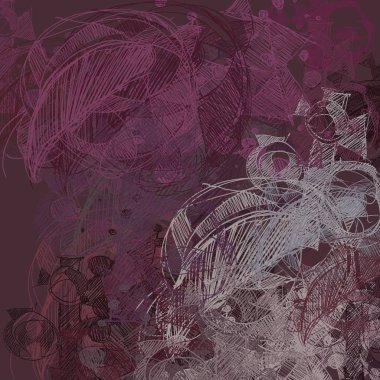 Çiçeklerle soyut arkaplan