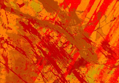 Metin için yeri olan boya lekeleriyle soyut arkaplan 