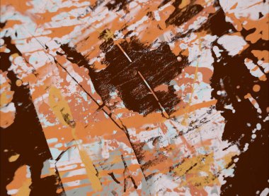 metin için alan ile arka planda soyut renkli lekeler