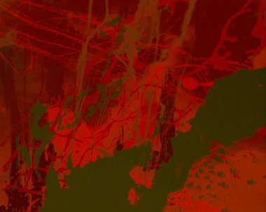 Metin için yeri olan boya lekeleriyle soyut arkaplan  