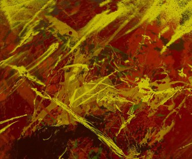 Arkaplanda soyut renkli lekeler