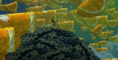 soyut yaratıcı sanat arka plan