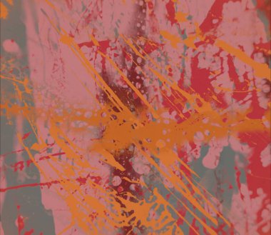 Boya lekeleriyle soyut arkaplan 