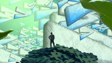 havuzda güzel kadın