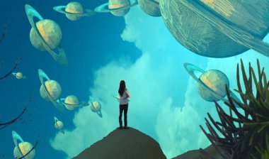 mavi ve beyaz arkaplan