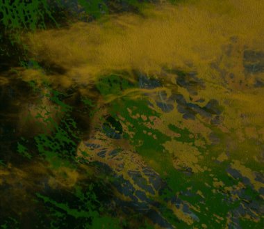 metin için alan ile arka planda soyut renkli lekeler  