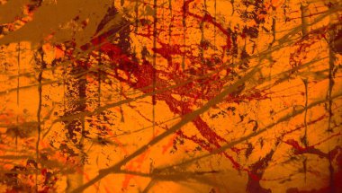 Metin için yeri olan boya lekeleriyle soyut arkaplan   