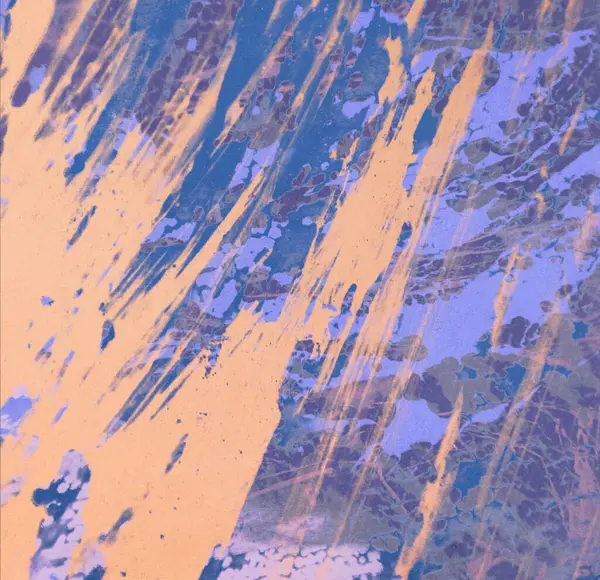 metin için alan ile arka planda soyut renkli lekeler  