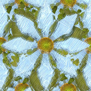 Yapraklı kusursuz desen