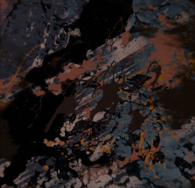 Arkaplanda soyut renkli lekeler  