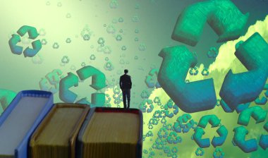 dijital tablet kullanan kadın