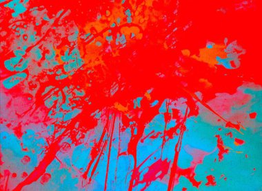 Boya lekeleriyle soyut arkaplan  