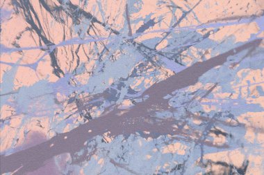 Arkaplanda soyut renkli lekeler           