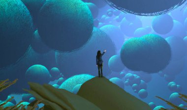 mavi ve beyaz arkaplan