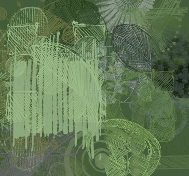 Farklı renk kalıplarına sahip soyut grunge arkaplanı 