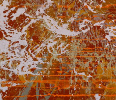 Metin için yeri olan boya lekeleriyle soyut arkaplan